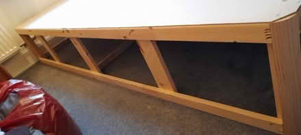 Photo of free Single bed base with head board (Horton Bank BD6) #4
