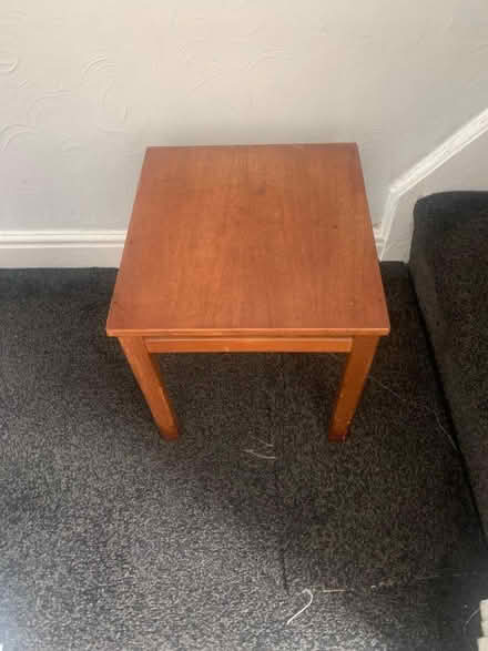 Photo of free Wooden small side table (Nether Edge S7) #2