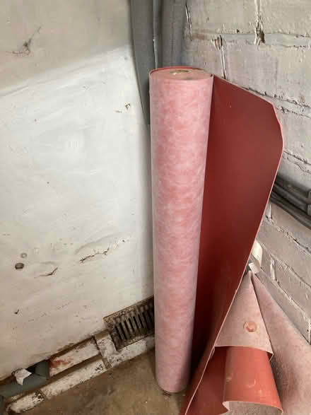 Photo of free Vinyl flooring and underlay (Basford) #1