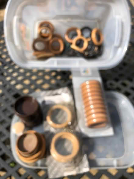 Photo of free Assortment of Wooden Curtain Rings (West Lavington SN10) #1