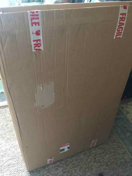 Photo of free Large cardboard box & packing (Duddingston EH8) #2