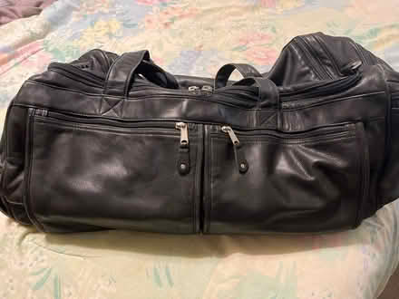 Photo of free Heavy leather luggage bag (Hwy 120 & Hwy 61 area) #4