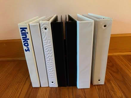 Photo of free 3-ring binders (West Alexandria OH) #1