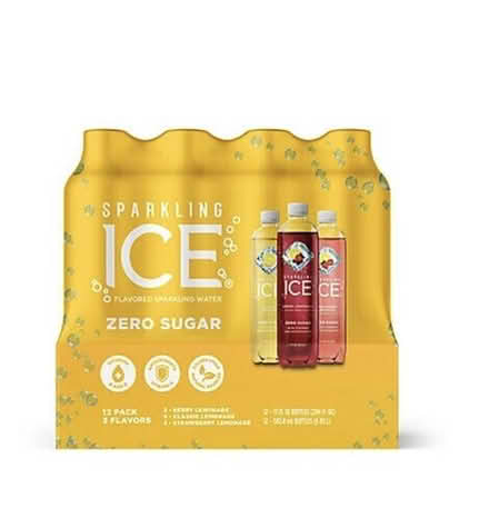 Photo of free 2/3 pack of unopened Costco-sized Sparkling Ice Lemonade #1