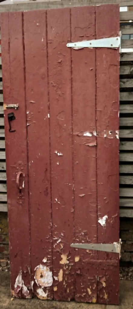 Photo of free Wooden door Vintage! Or just for the wood (Hillsborough S6) #1