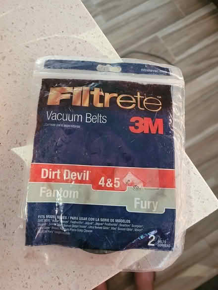 Photo of free Vacuum Belts (Maple/Inkster) #1