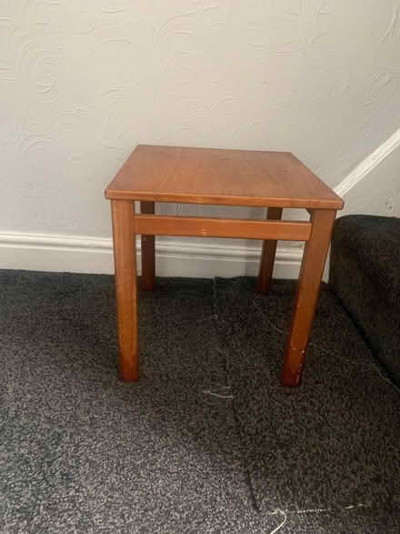 Photo of free Wooden small side table (Nether Edge S7) #1