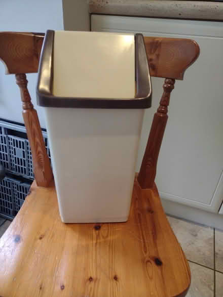 Photo of free Small used flip top waste bin (Horsell, Woking) #1