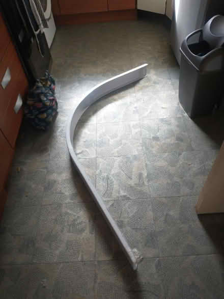 Photo of free Plastic trim under quadrant shower (B15) #1