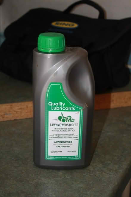 Photo of free Lawnmower Oil (Corley CV7) #1