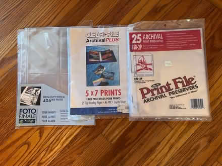 Photo of free Photo/page protectors (West Alexandria OH) #1