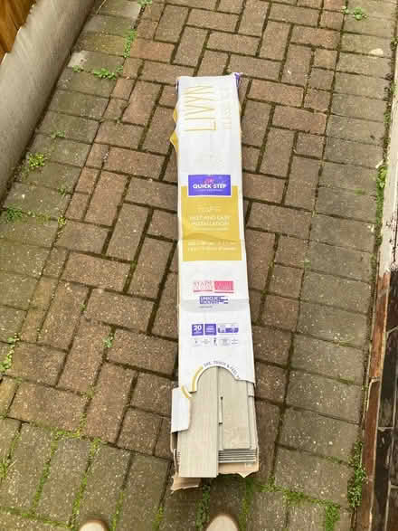 Photo of free Vinyl flooring and underlay (Basford) #2