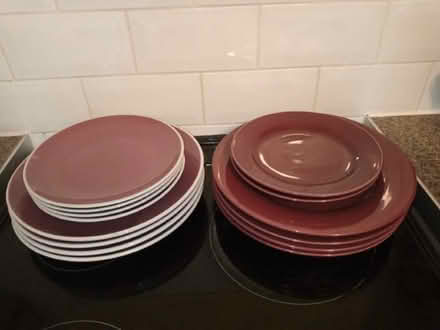Photo of free Purple Stoneware Plates (Longridge PR3) #1