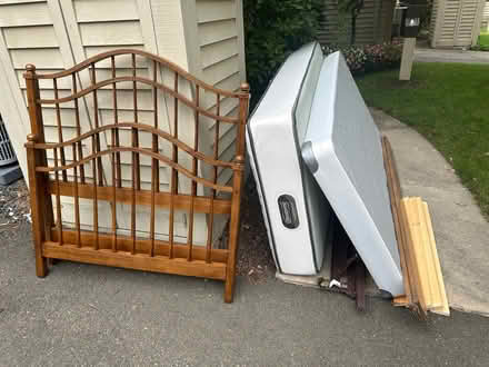 Photo of free Single bed with new mattress (Avon) #1