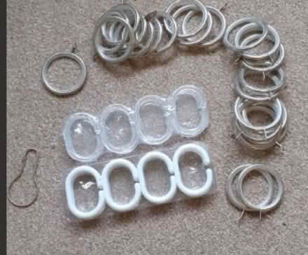 Photo of free Miscellaneous curtain rings (Oakenholt CH6) #1
