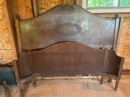 Photo of free vintage bed frame-full (Nordland) #1