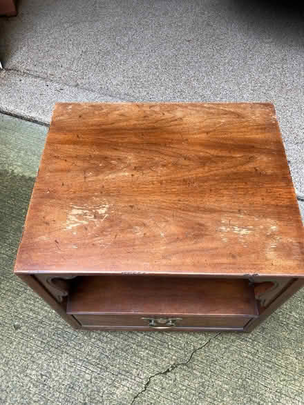 Photo of free Night stand w/ electrical (Carpentersville, west of river) #3