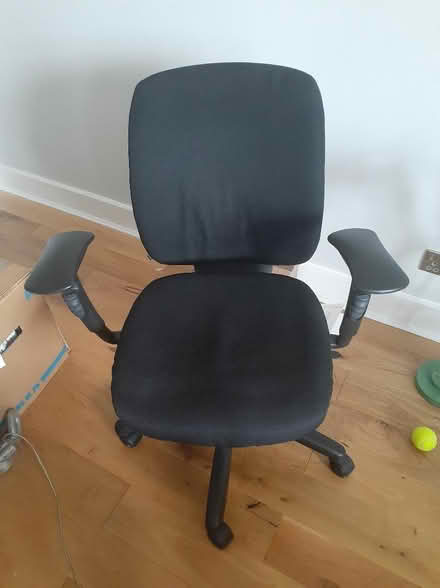 Photo of free Black office chair (Hornsey N8) #2