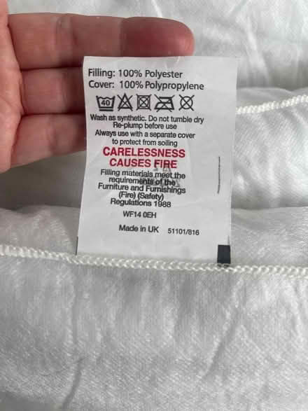 Photo of free 3 new pillows (Castleham TN37) #1