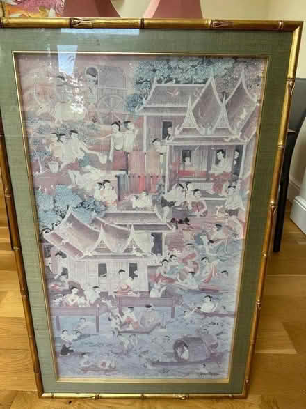 Photo of free Framed Thai print (Charlton OX12) #1