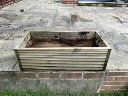 Photo of free Wooden trough (North Leeds LS17 area) #1