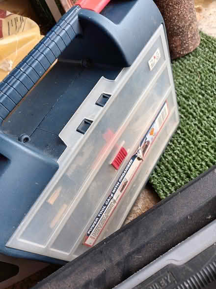 Photo of free 2x tool boxes with bits and pieces (Baldock, Clothall Common SG7) #2