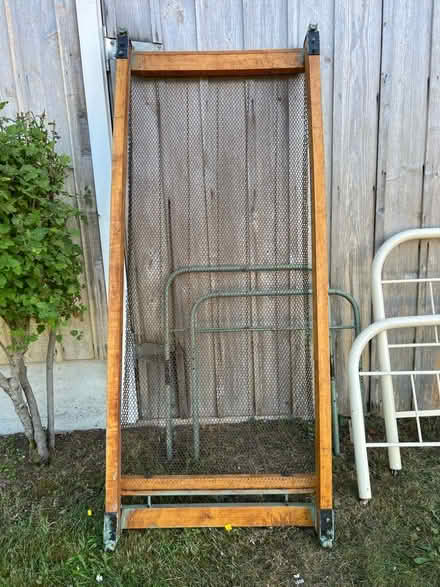 Photo of free vintage metal bed frame-twin (Nordland) #3