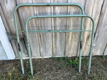 Photo of free vintage metal bed frame-twin (Nordland) #2