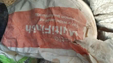 Photo of free 3/4 of a bag of Multifinish plaster (Banksfield HX7) #2