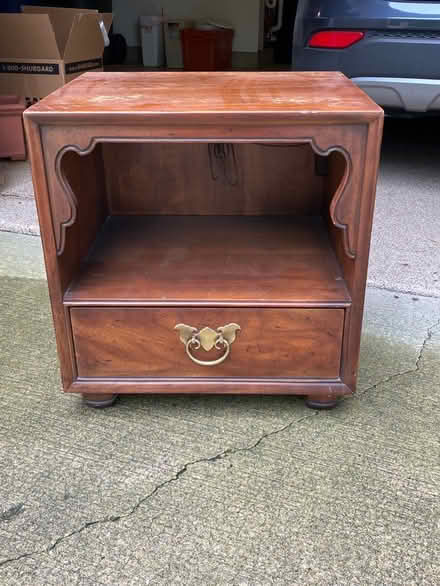 Photo of free Night stand w/ electrical (Carpentersville, west of river) #1