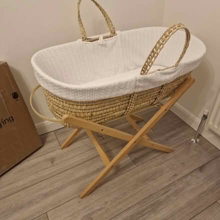 Photo of free Moses basket with stand (E17) #1