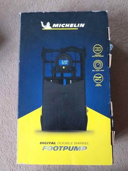 Photo of free Double barrel foot pump (Petersfield, GU32) #1