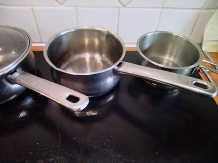 Photo of free Four saucepans (Galleywood CM2) #1
