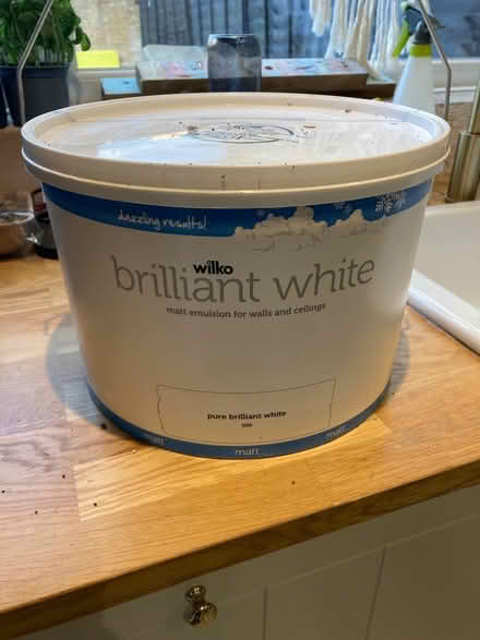 Photo of free 10l Matt White emulsion (Keynsham) #1