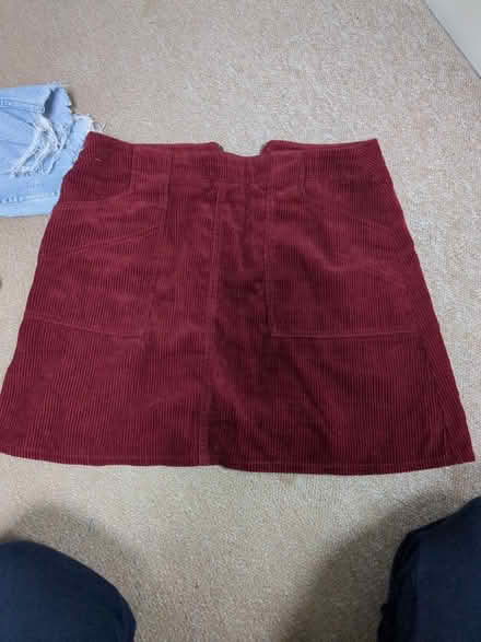 Photo of free Size 10 corduroy skirt -broken zip (Upper clapton) #2