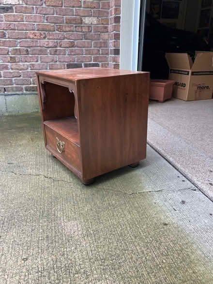 Photo of free Night stand w/ electrical (Carpentersville, west of river) #2