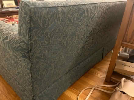 Photo of free Sofa 85" x 35" Ethan Allen green (94086) #4
