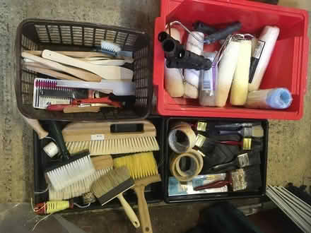 Photo of free Decorators brushes and tools (South Woodchester GL5) #1