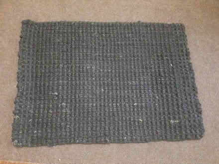 Photo of free black welcome mat, tough material (Hornsey N8) #1