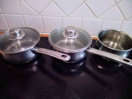 Photo of free Four saucepans (Galleywood CM2) #2