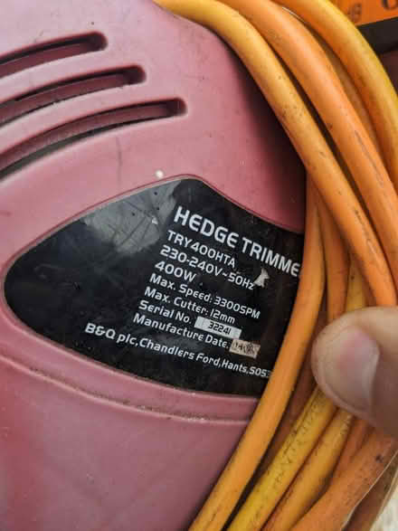 Photo of free Working Hedge trimmer-needs repair (OX4) #2