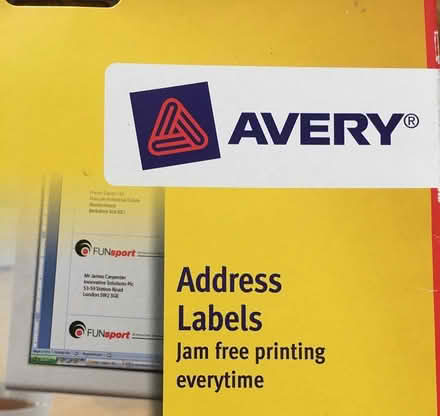 Photo of free AVERY ADDRESS LABELS 99.1 x 38.1mm (LE7 9 Scraptoft) #4