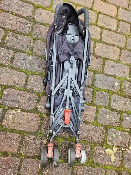 Photo of free Folding Maclaren baby pushchair (Wood Lanes SK10) #3