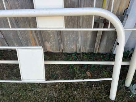 Photo of free vintage metal bed frame-full (Nordland) #1
