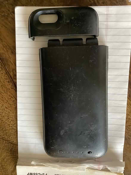 Photo of free iPhone 6s battery case (End of Beaver St) #2