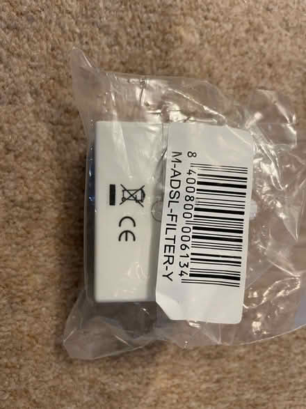 Photo of free ADSL Microfilters x2 (Emerson’s green, BS16) #2