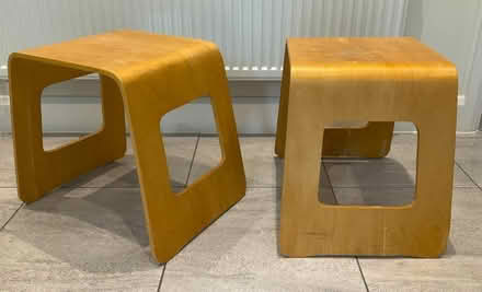 Photo of free Two wooden sidetables (Stroud GL10) #3