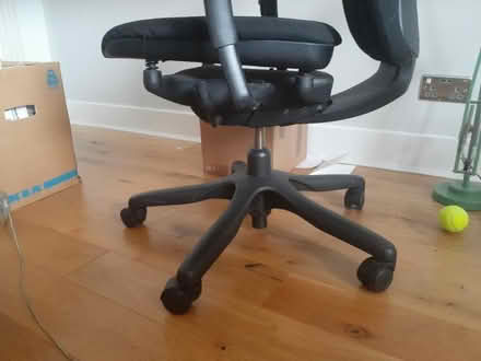 Photo of free Black office chair (Hornsey N8) #1