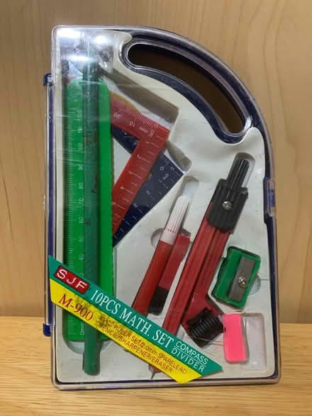 Photo of free SLF 9 pcs math set (SS15) #1