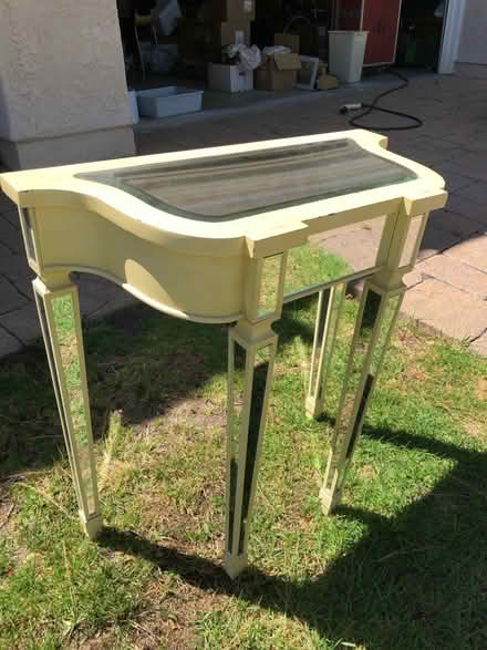 Photo of free Mirrored end table (Simi valley) #1